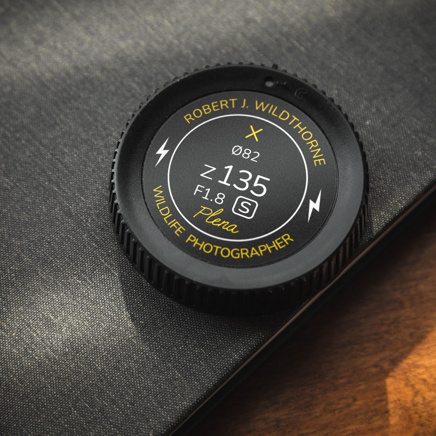 Customizable Sticker Labels for Camera Lenses by Field Made Co