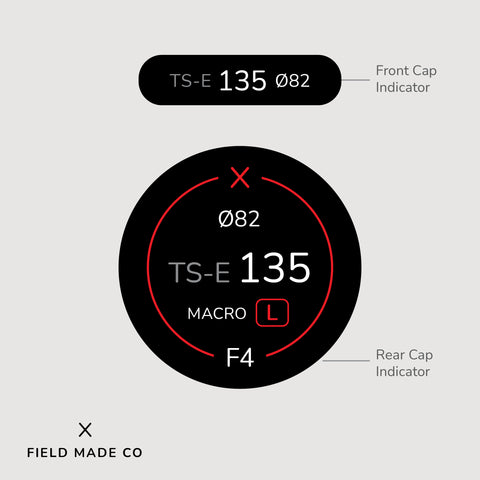 Indicateur d'objectif pour Canon EF