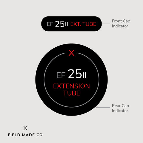 Indicateur d'objectif pour Canon EF