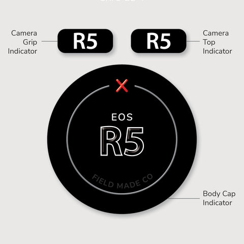 Indicateur caméra pour Canon RF - Lustré
