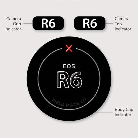 Indicateur caméra pour Canon RF - Lustré