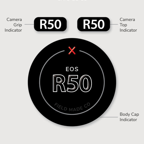 Indicateur caméra pour Canon RF - Lustré