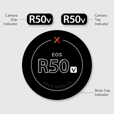 Indicateur caméra pour Canon RF - Lustré