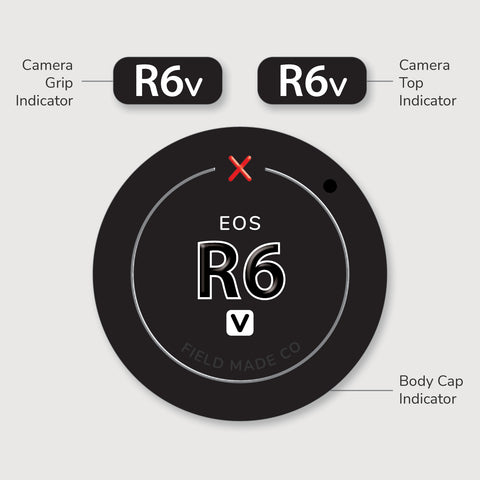 Indicateur caméra pour Canon RF - Lustré