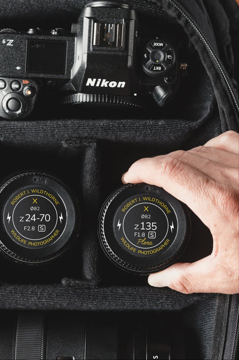 Indicateurs personnalisables pour objectifs Nikon Z et F