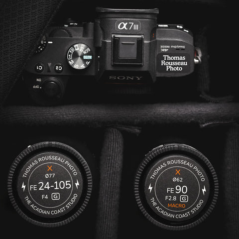 Customizable Lens Indicators for Sony FE & E