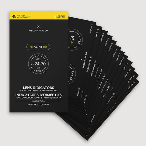 Lens Indicator Pack for Nikon FX