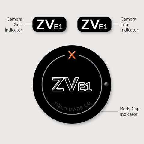 Indicateur caméra pour Sony E - Lustré