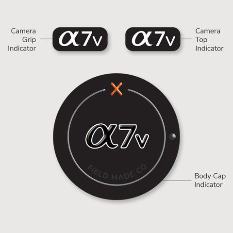 Indicateur caméra pour Sony E - Lustré