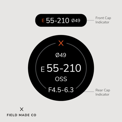 Lens Indicator for Sony E APS-C