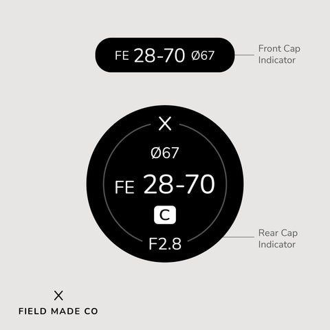 Indicateur d'objectif pour Sigma - Sony E