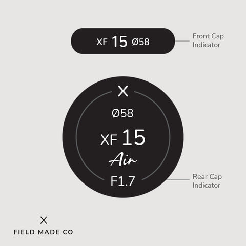 Indicateur d'objectif pour Viltrox - Fujifilm XF
