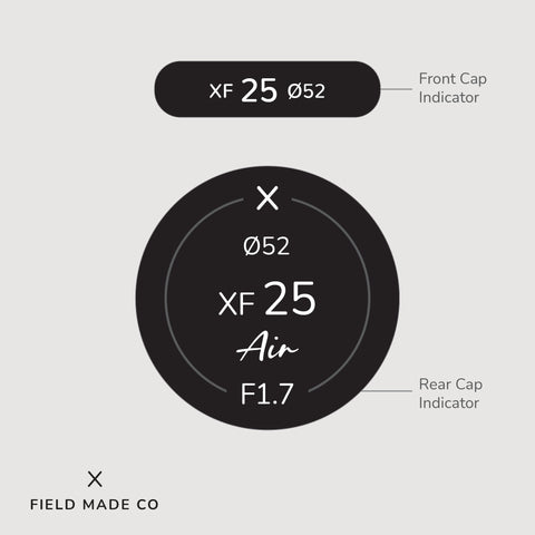 Indicateur d'objectif pour Viltrox - Fujifilm XF