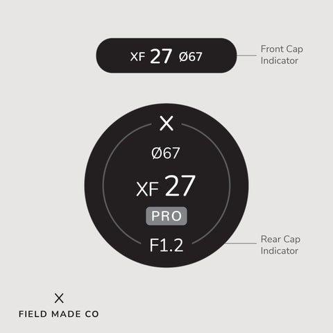 Indicateur d'objectif pour Viltrox - Fujifilm XF