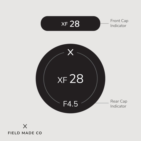 Indicateur d'objectif pour Viltrox - Fujifilm XF