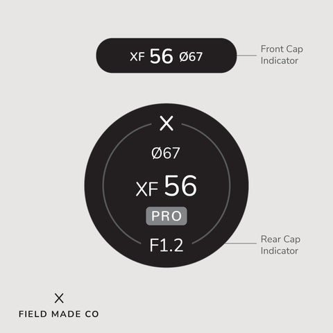 Indicateur d'objectif pour Viltrox - Fujifilm XF