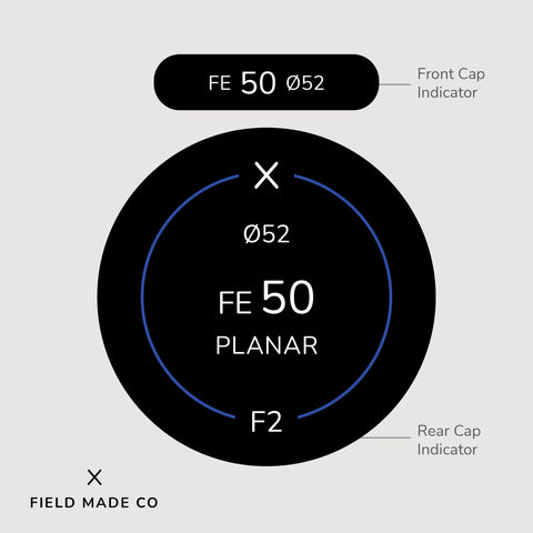 Indicateur d'objectif pour Zeiss Loxia - Sony FE