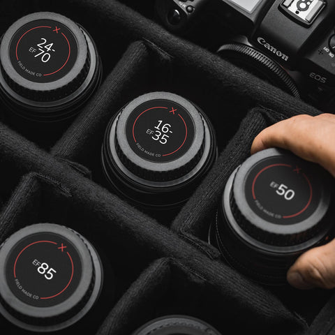 Pack d'indicateurs Minimalistes pour objectifs Canon EF
