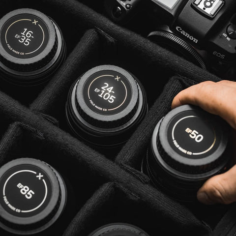 Pack d'indicateurs Minimalistes pour objectifs Canon EF