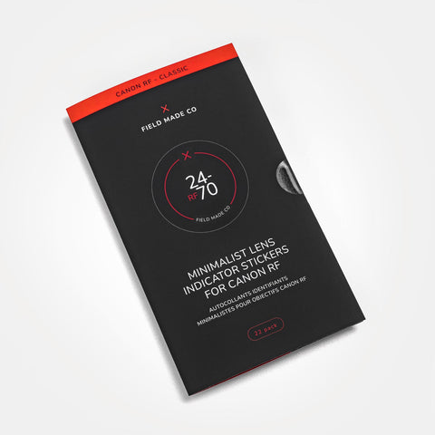 Pack d'indicateurs Minimalistes pour objectifs Canon RF