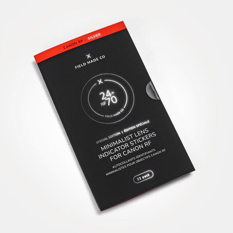 Pack d'indicateurs Minimalistes pour objectifs Canon RF