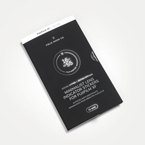 Pack d'indicateurs Minimalistes pour objectifs Fujifilm XF