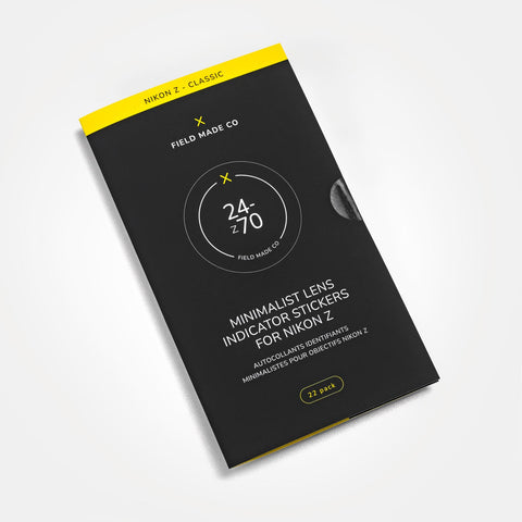 Pack d'indicateurs Minimalistes pour objectifs Nikon Z