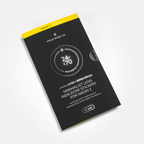 Pack d'indicateurs Minimalistes pour objectifs Nikon Z