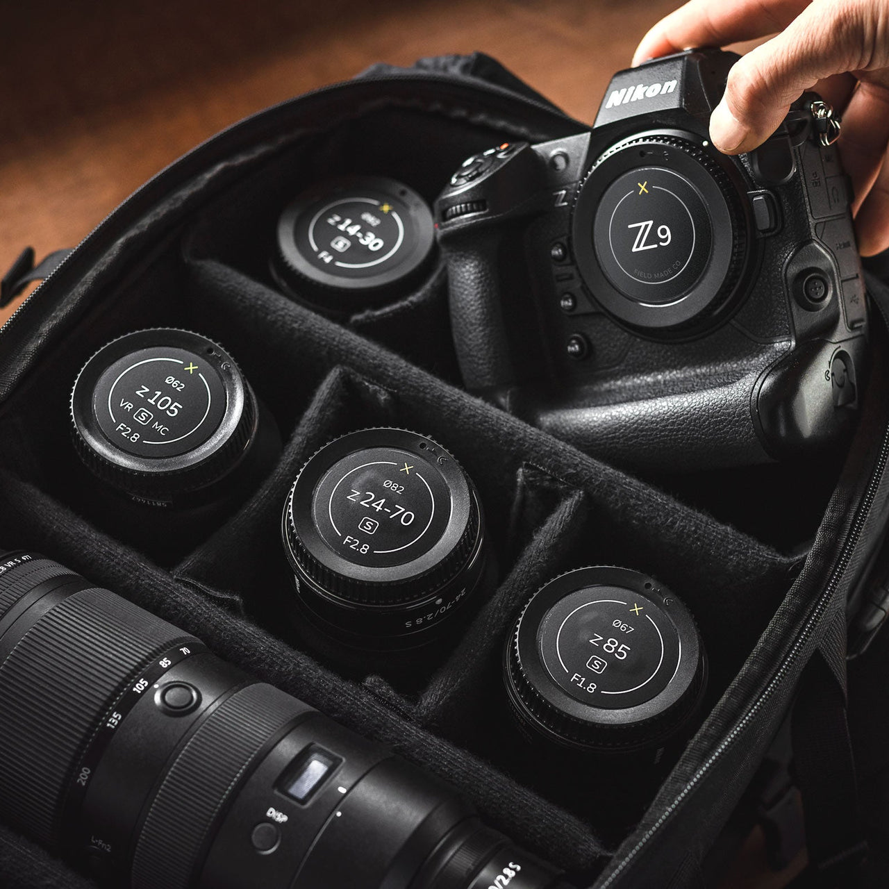 Customizable lens and camera labels for photographers and filmmakers ...