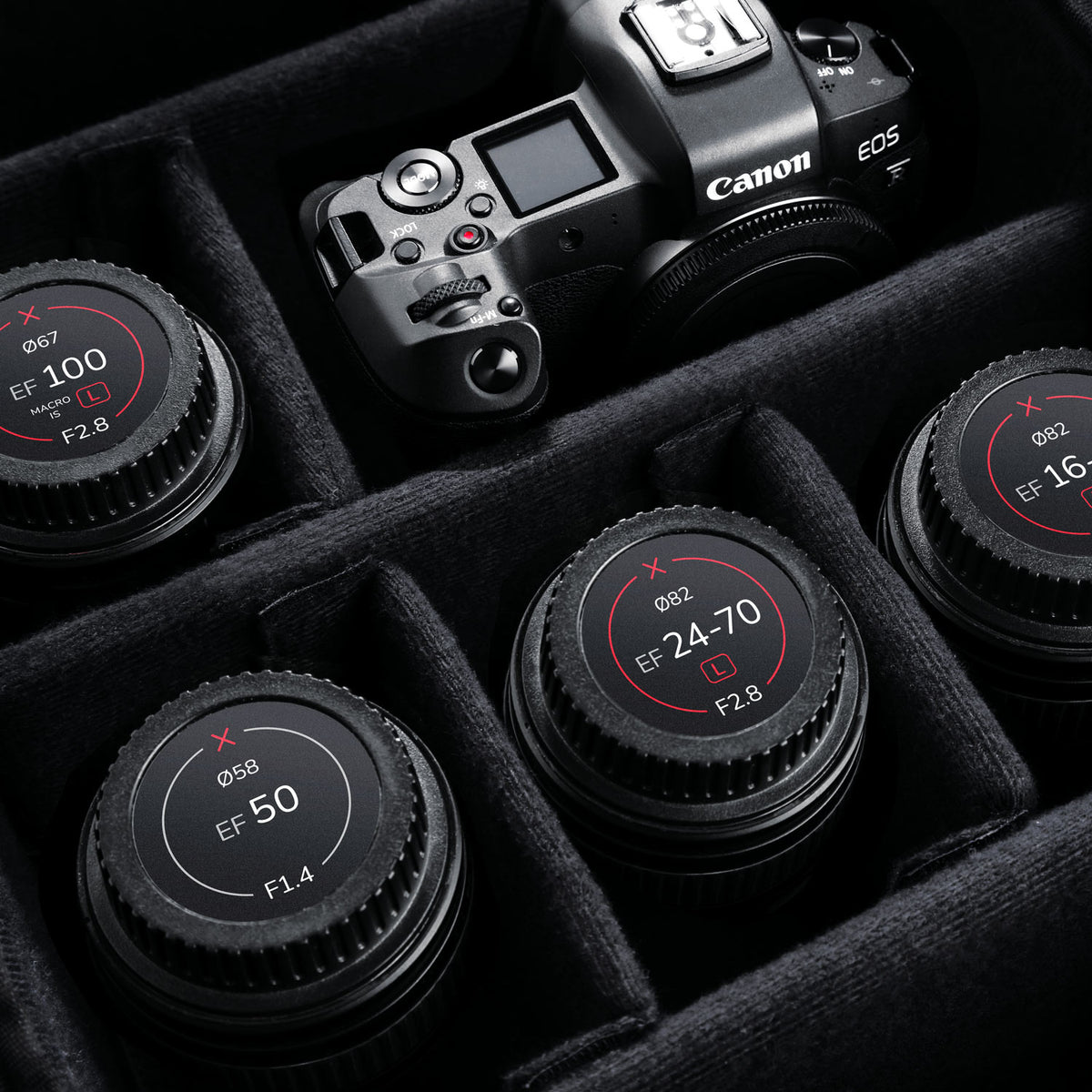 Sticker On Lens Lens Cap Stickers for Canon EF Lenses by Field Made Co - Quick ...