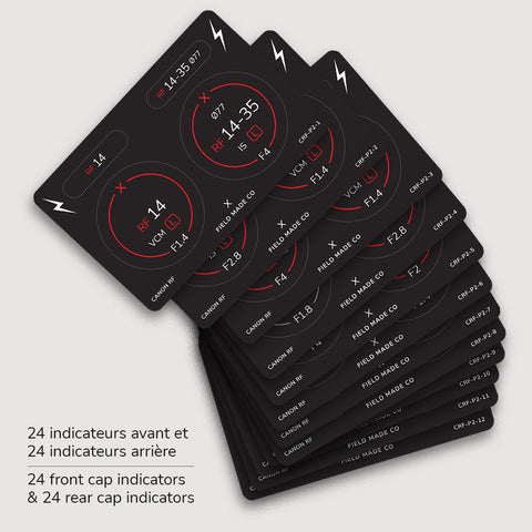 Pack d'indicateurs pour Canon RF
