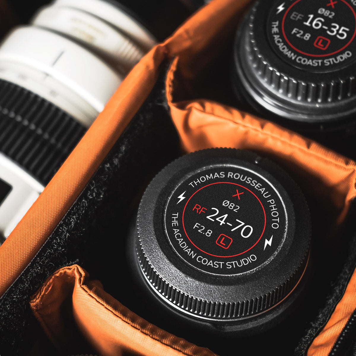 Customizable Lens Cap Stickers for Canon RF & EF Lenses by Field Made ...