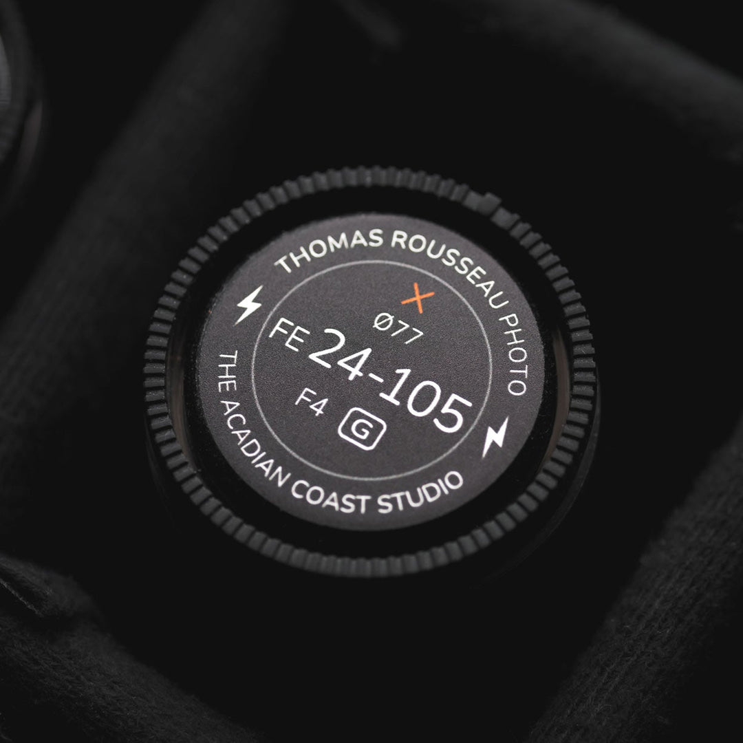 Customizable Lens Cap Stickers For Sony lenses by Field Made Co - Quick ...