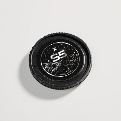 Special Edition Silver Foil Indicator Sticker for Lumix S Body Caps