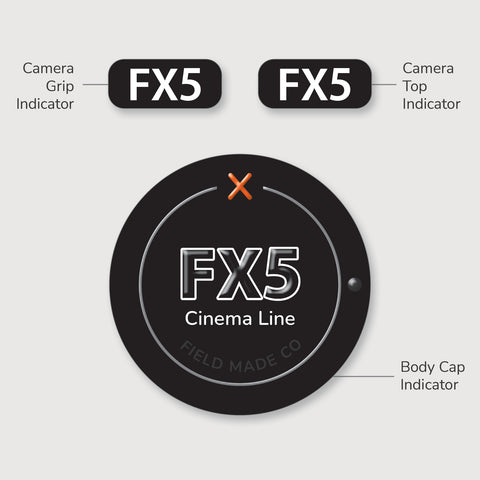 Camera Indicator for Sony Cinema - Gloss
