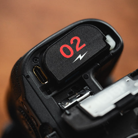 Customizable Labels for Canon LP-E6NH Batteries