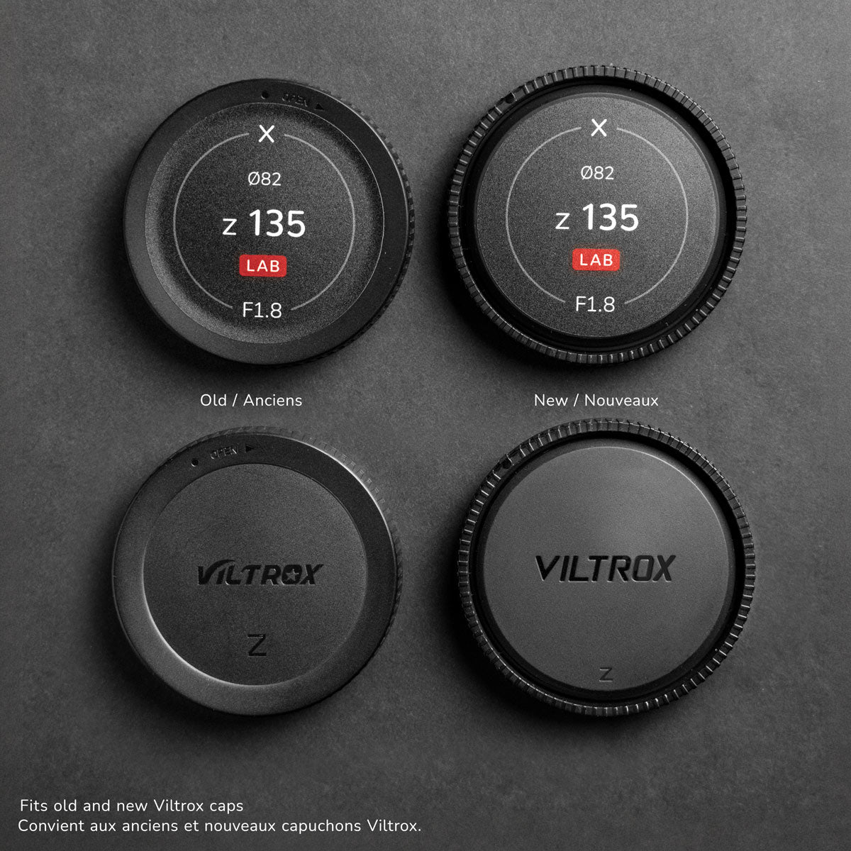 Lens Cap Stickers For Viltrox - Nikon Z Lenses by Field Made Co