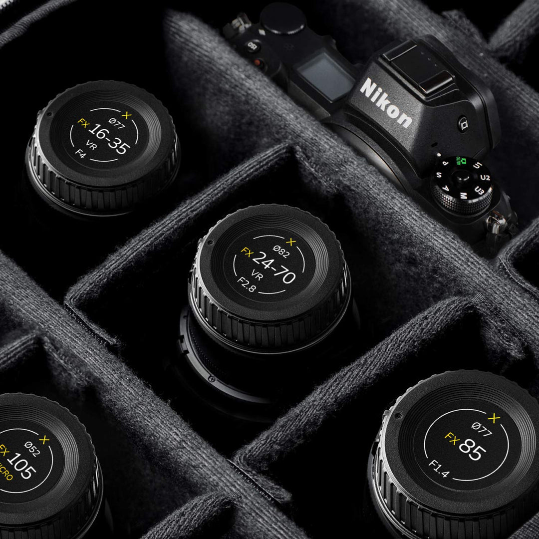 Sticker On Lens Lens Cap Stickers for Nikon F lenses by Field Made Co - Quick ...