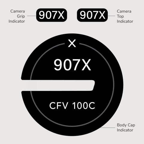 Camera Indicator for Hasselblad XCD - Classic