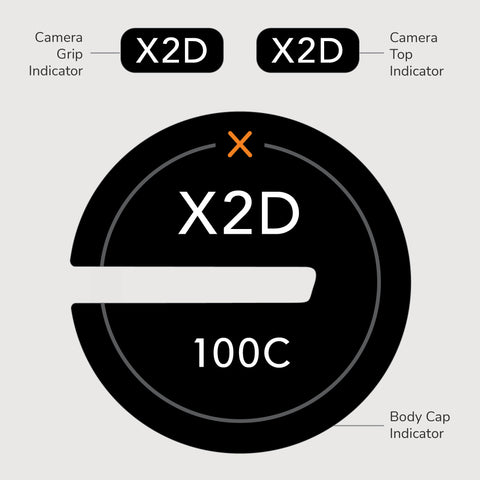 Camera Indicator for Hasselblad XCD - Classic