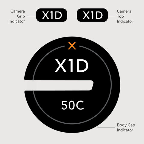 Camera Indicator for Hasselblad XCD - Classic