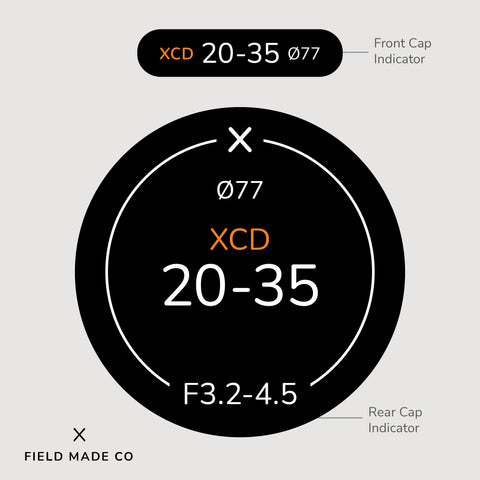 Lens Indicator for Hasselblad XCD