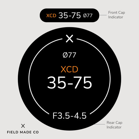 Lens Indicator for Hasselblad XCD
