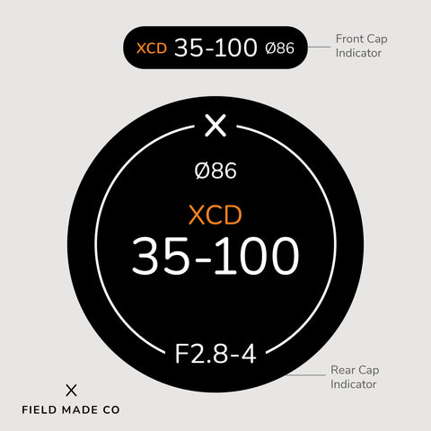 Lens Indicator for Hasselblad XCD