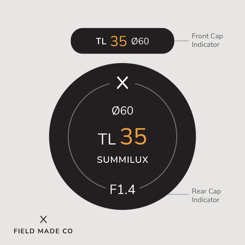 Indicateur d'objectif pour Leica SL