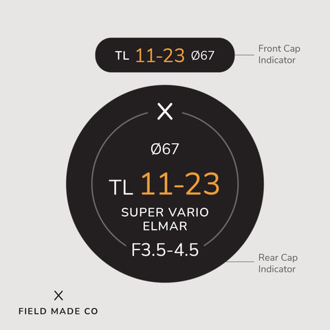 Indicateur d'objectif pour Leica SL