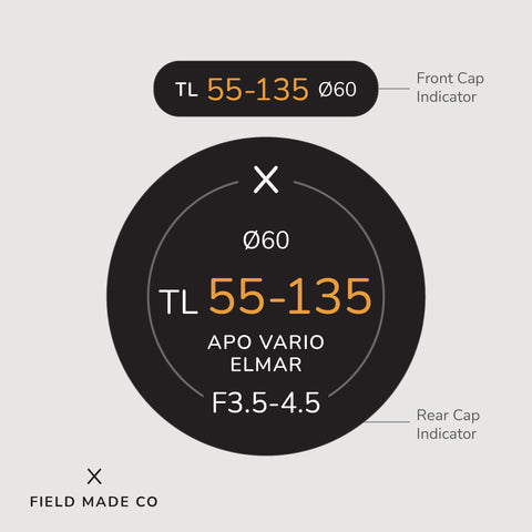 Indicateur d'objectif pour Leica SL