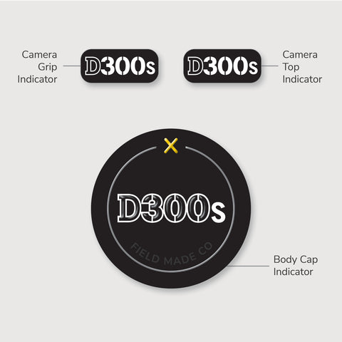 Camera Indicator for Nikon F - Gloss