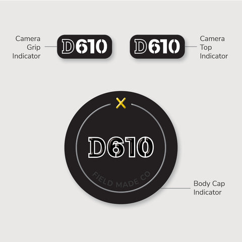 Camera Indicator for Nikon F - Gloss