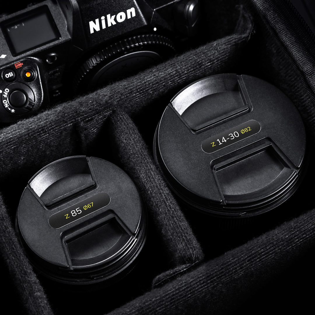 Lens Cap Stickers for Nikon Z lenses by Field Made Co - Quick ...